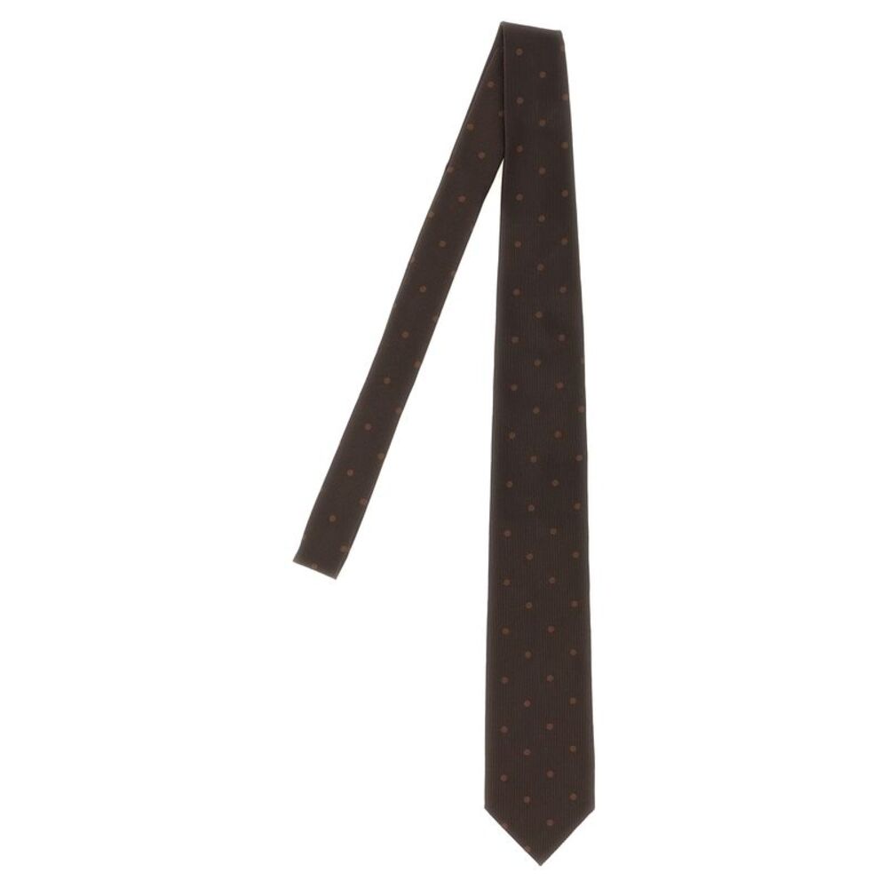 Tom Ford Men Polka Dot Silk Tie